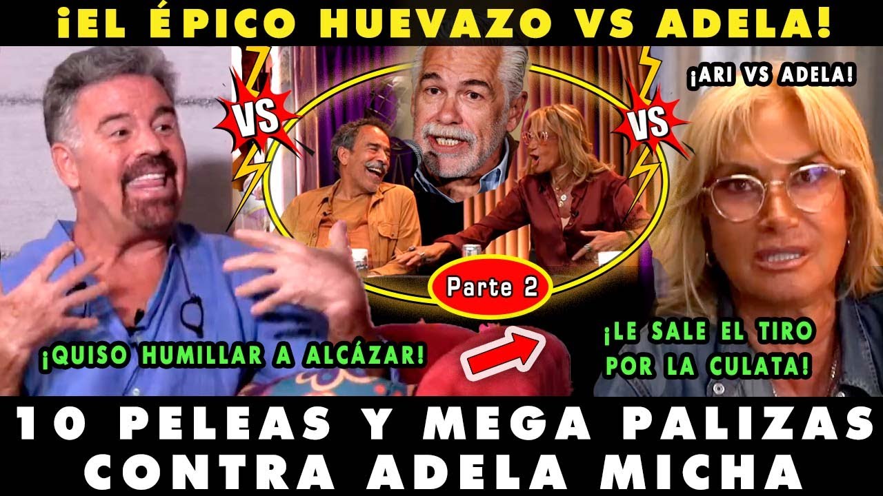 ¡LE dieron HUEVAZO por C0RRUPTA! TOP 10 PELEAS Y PALIZAS VS ADELA MICHA (2) ¡ARI TELCH LA TUNDE!