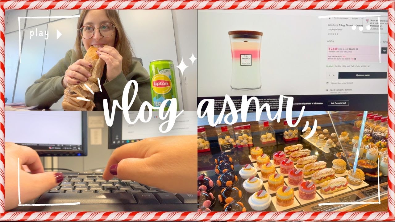 ASMR VLOG : UNE JOURNÉE DANS MON QUOTIDIEN 🌈 - ASMR MAS 8