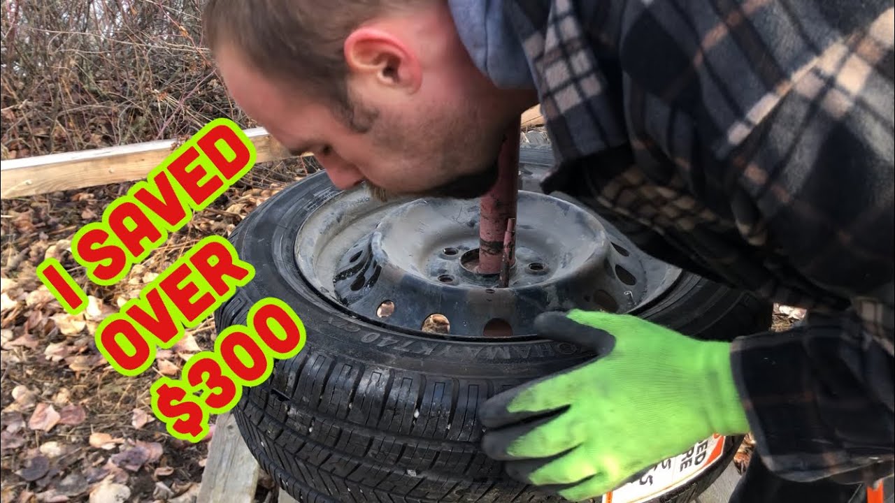 Mount and balance tires yourself