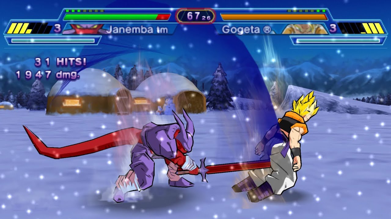 Dragon Ball Z: Shin Budokai - Another Road (PSP) Janemba™ [1080p] [TAS]