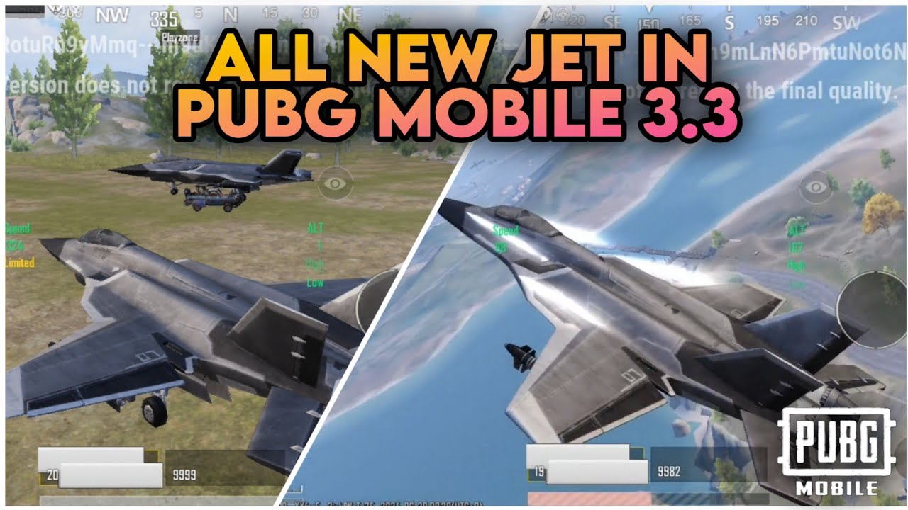 New Jet in PUBG MOBILE Payload Mode! Fastest Vehicle in PUBGM! 🚀 PUBG MOBILE 3.3 BETA