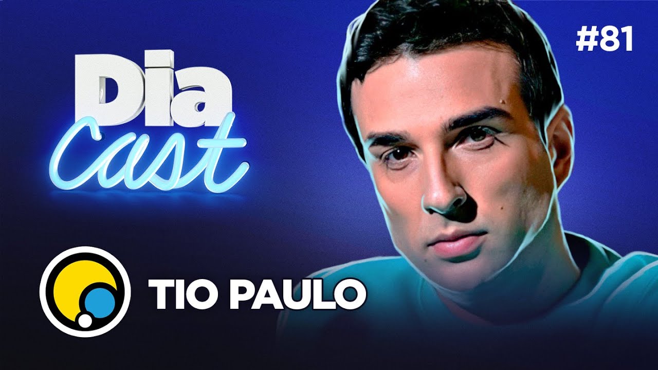 Tio Paulo vem contar tudo sobre sua profissão, sucesso na internet, vida pessoal e mais! | DiaCast