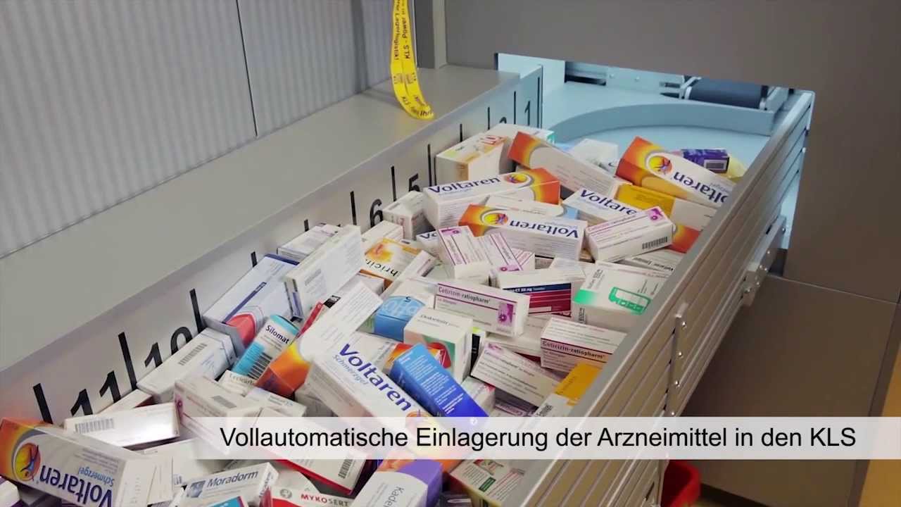 SaniPlus Apotheke KLS Automat und Quick Move in Funktion