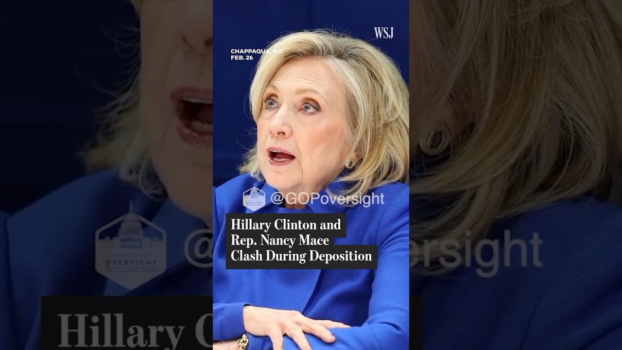 Hillary Clinton and Rep. Nancy Mace Clash During Deposition