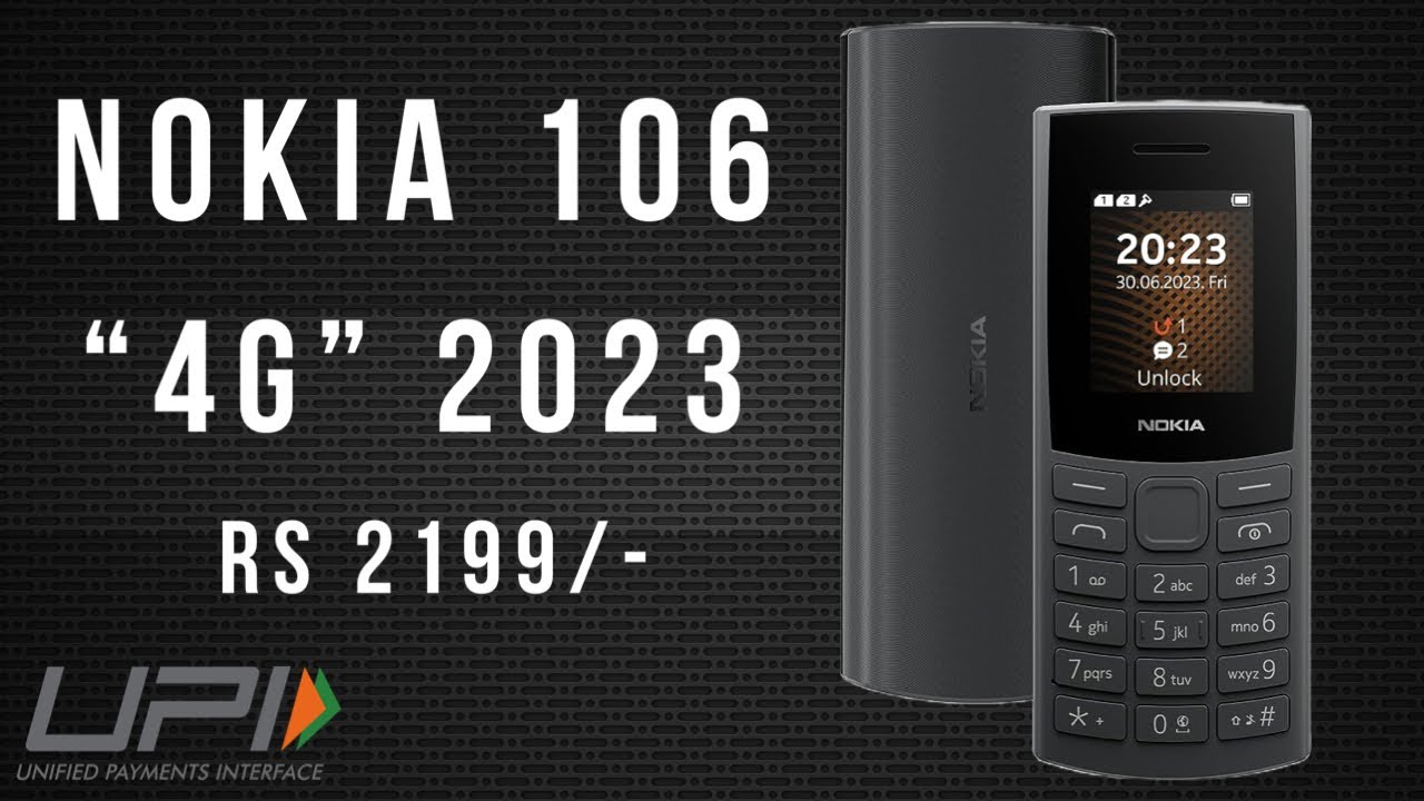 NOKIA 106 4G PHONE 2023 | DUAL SIM | KEYPAD PHONE |