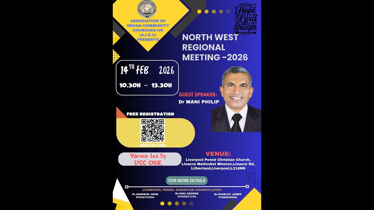 AICC UK - North West Regional Meeting 2026