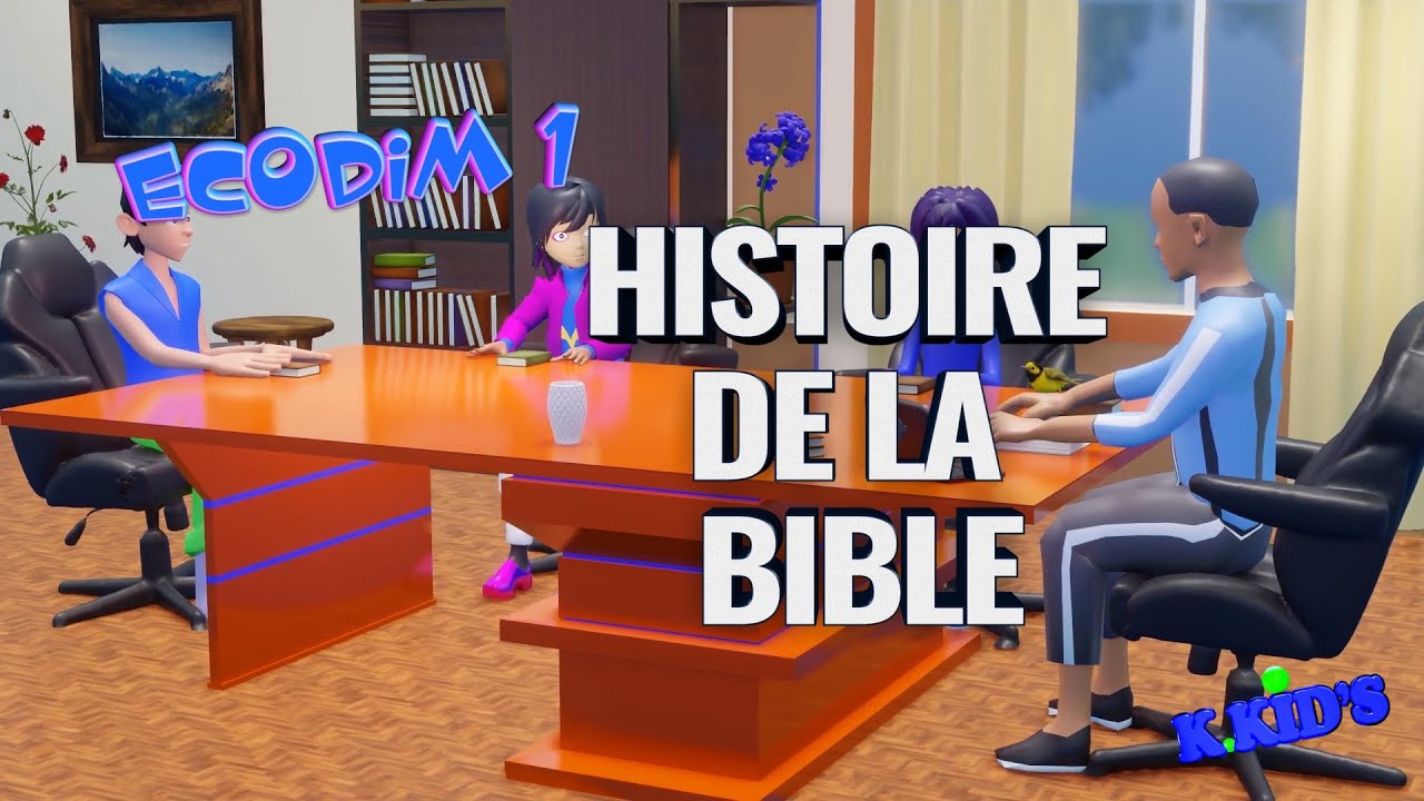 6è Film / Ecodim 1. / L'HISTOIRE DE LA BIBLE / dessin animé en français.