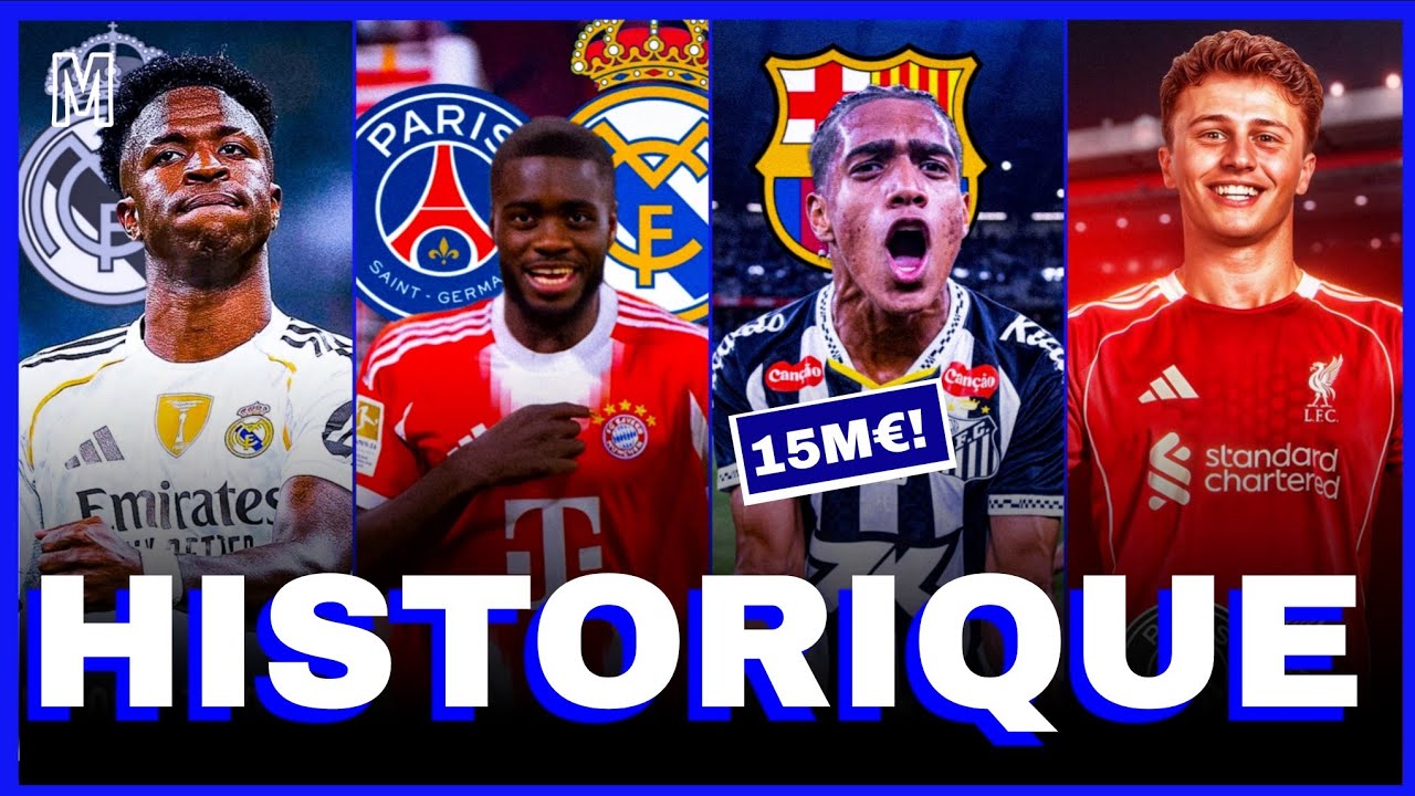 Vinicius vs Real Madrid : ULTIMATUM &agrave; 30M&euro;/an ! Liverpool PR&Eacute;PARE un mercato XXL 💣 PSG ATTAQUE !