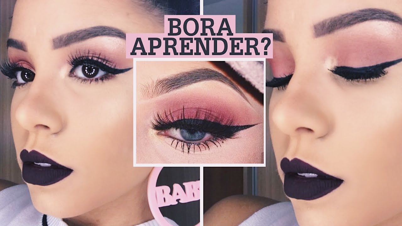 VAMOS APRENDER ESSA MAKE ROSINHA? | #AnaTodoDia 16