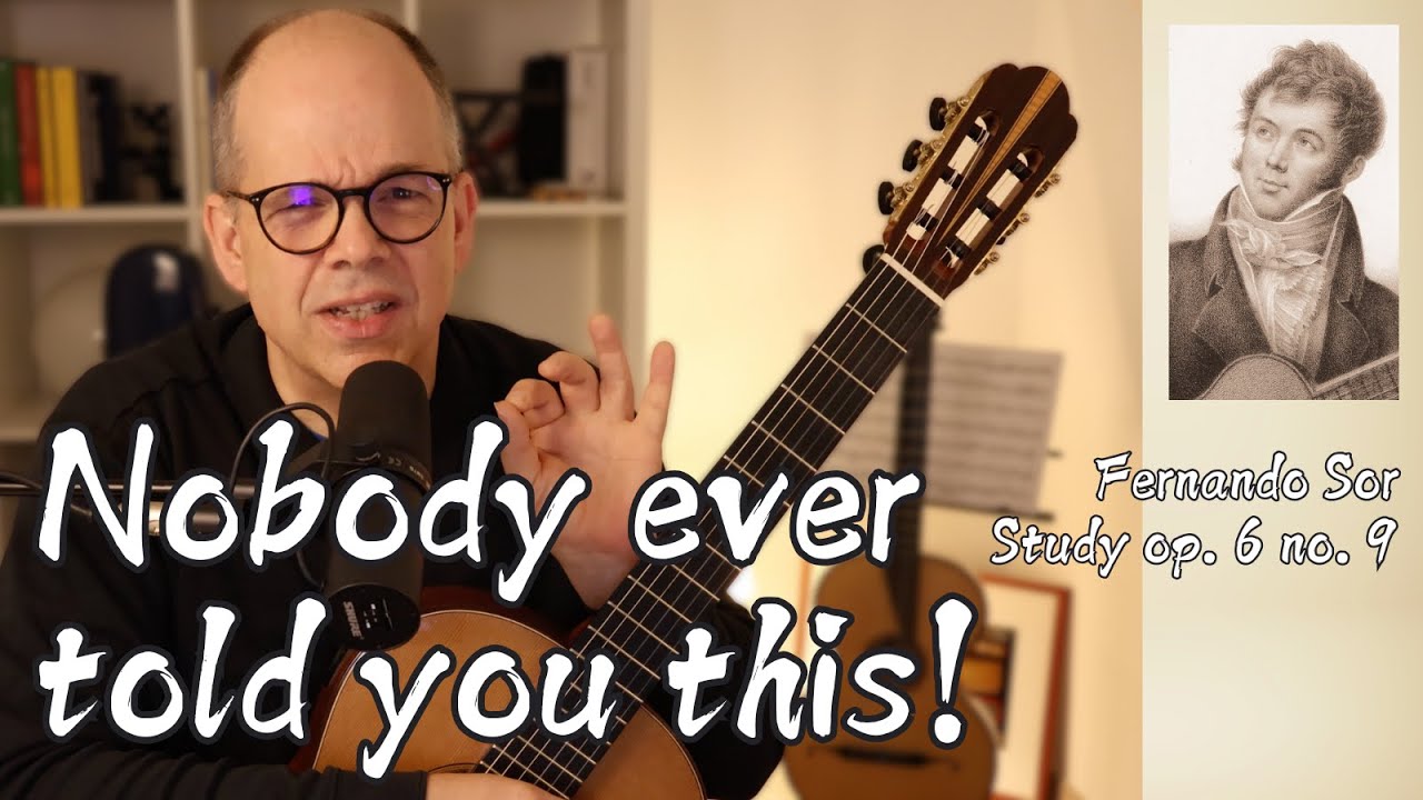 Fernando Sor - Study op. 6 no. 9: A Sonata for Guitar?