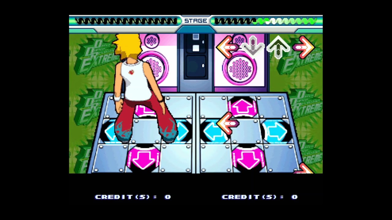 DDR extreme how to play arcade