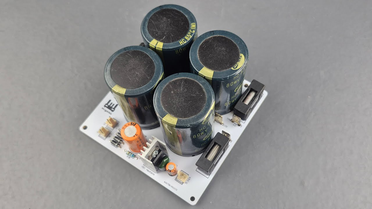 40000uF compact power supply.