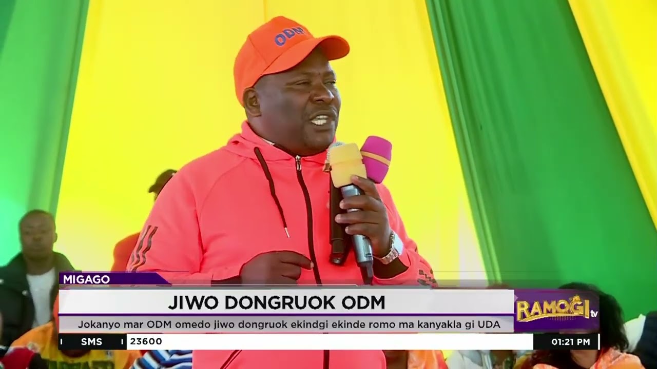 Jo ODM ojiwo dongruok e kinde romo gi UDA Nairobi