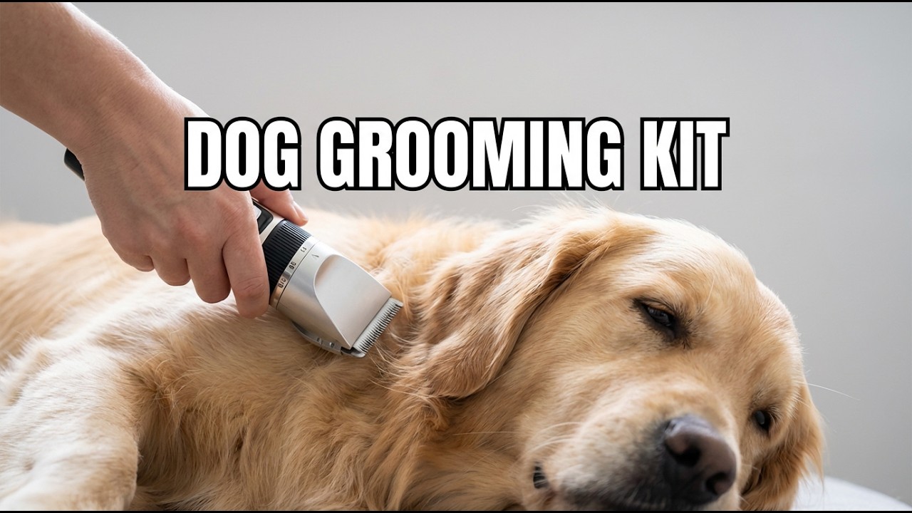 Dog Grooming Kit | Quiet Cordless Clippers Review