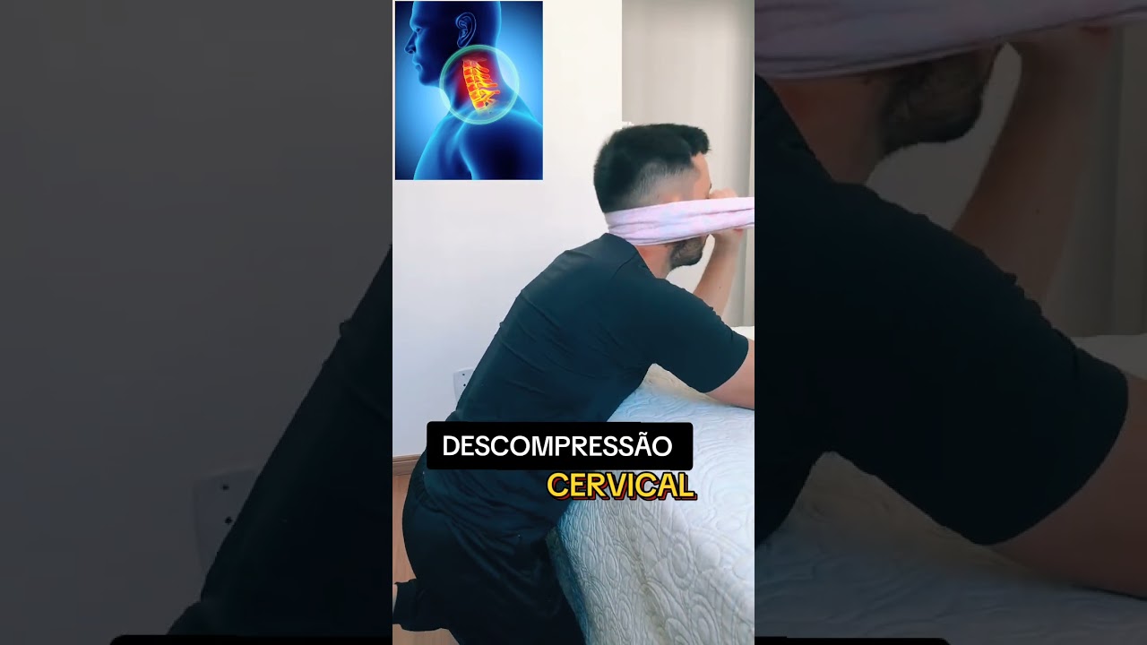 Descompress&atilde;o cervical #cervicalpain #cervical #treino #fisioterapia