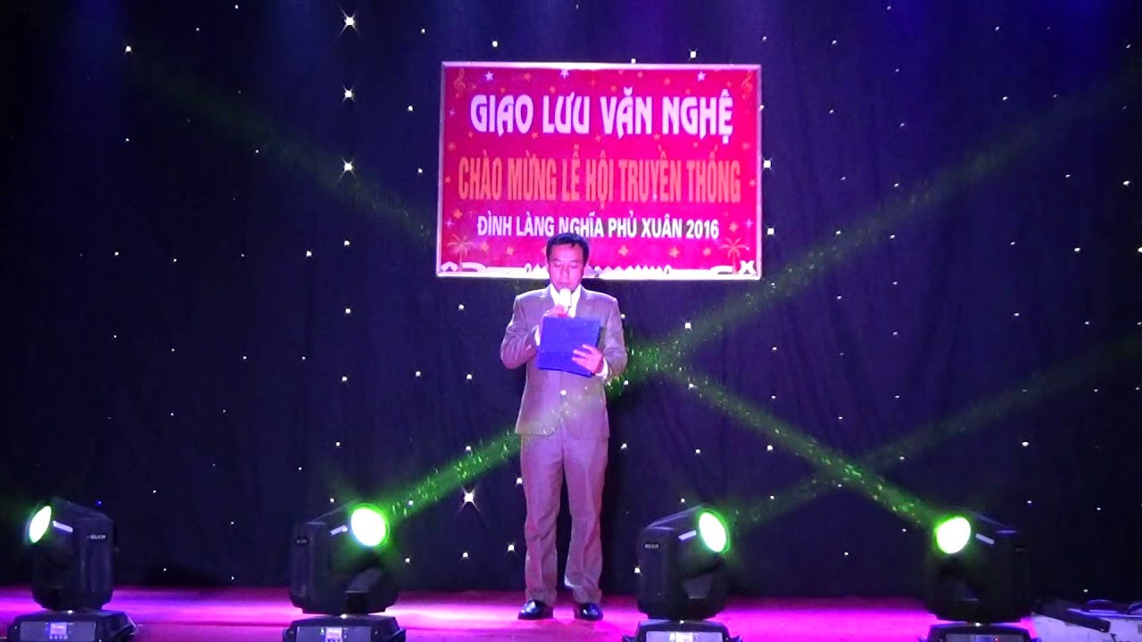 Hội Làng Nghĩa Phủ 2016 - 01(Khai mạc đêm giao lưu văn nghệ}