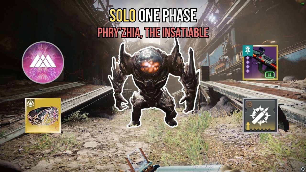 Solo 1 Phase Phry'zhia The Insatiable with Mint Retrograde on Prismatic Warlock