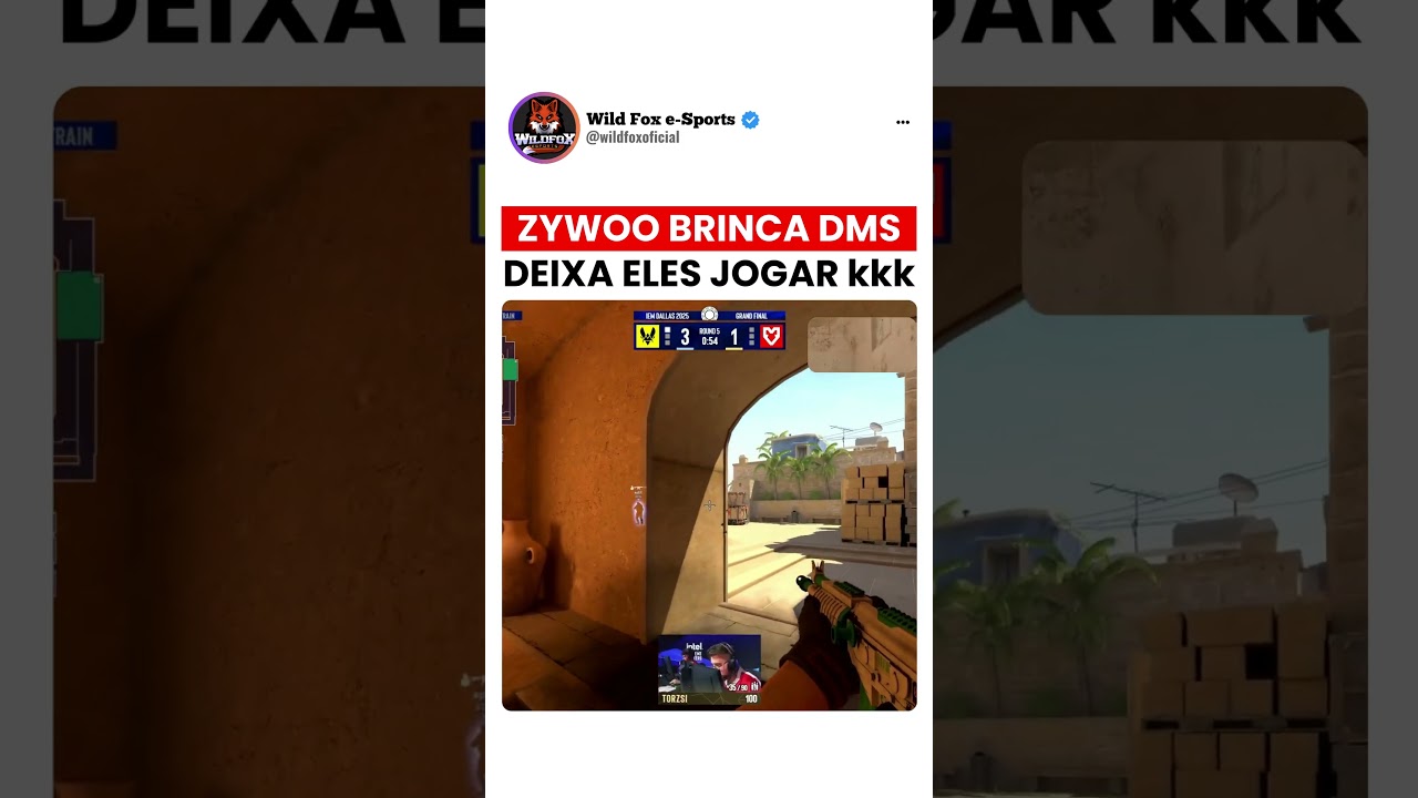 🔥 DEIXA OS CARA JOGAR TAMB&Eacute;M MANO KKKK...#cs2 #cs2brasil #csgo #csgobrasil