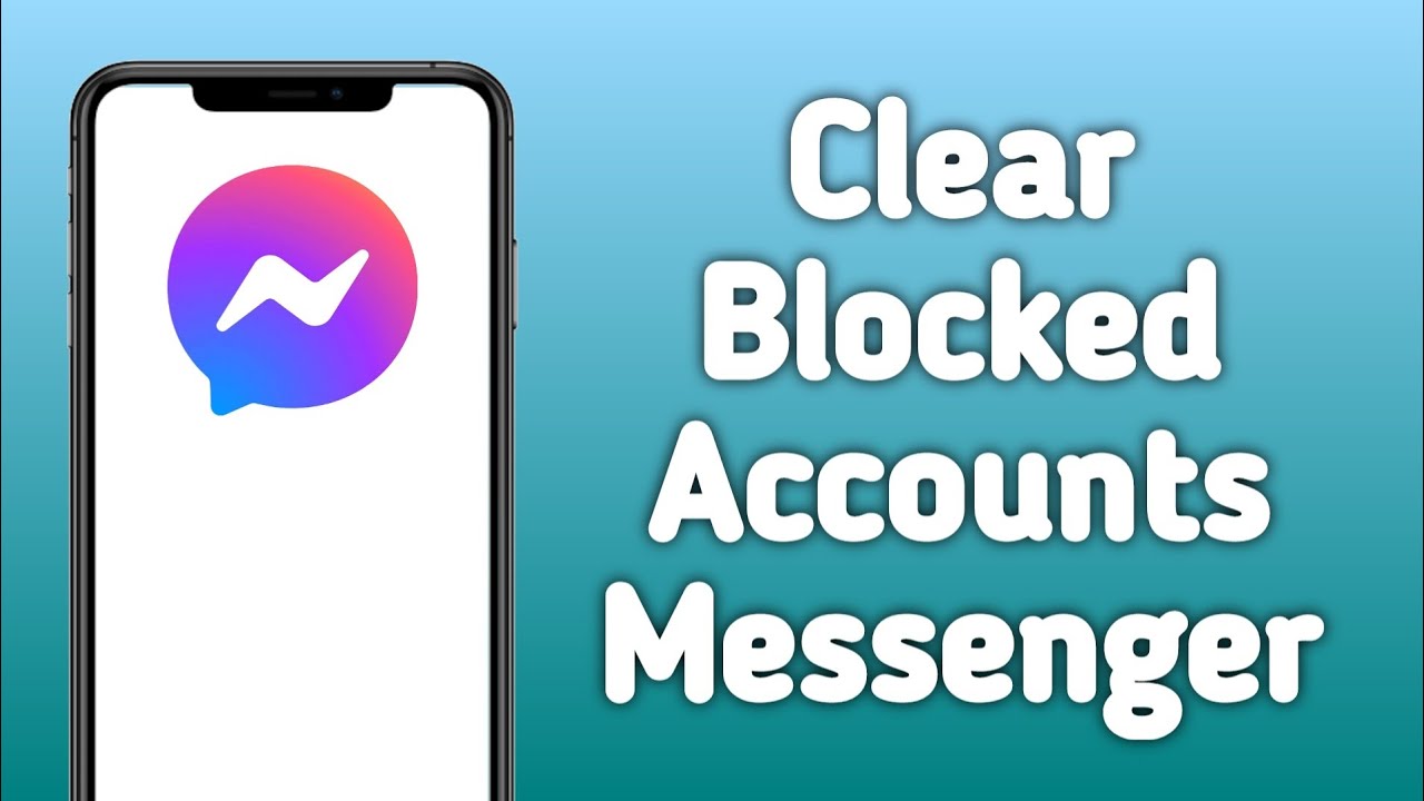 HOW To CLEAR Blocked ACCOUNTS On MESSENGER 2024