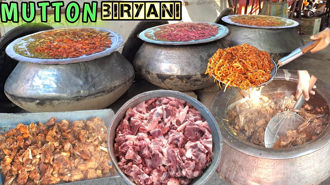 Mutton Biryani Bawarchi Style || Kolkata Mutton Biryani Recipe || Smart Bawarchi Mutton Biryani