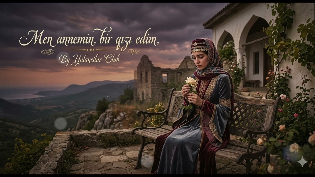 Men annemın, bır qızı edım