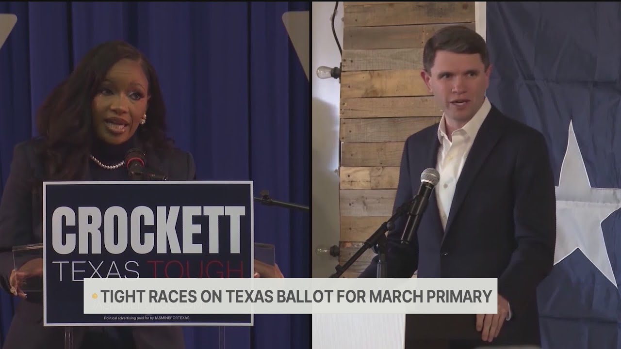 Tight races on Texas ballot for March primary