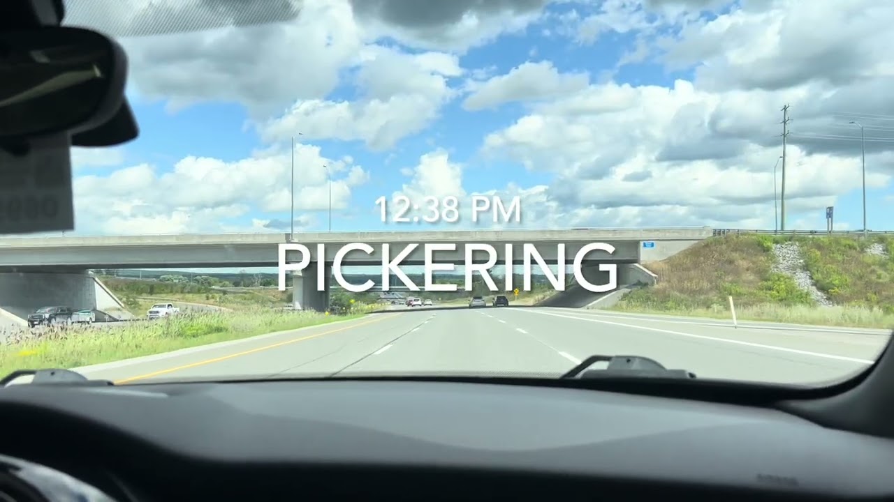 Day 1 | Travelling to Peterborough Ontario 