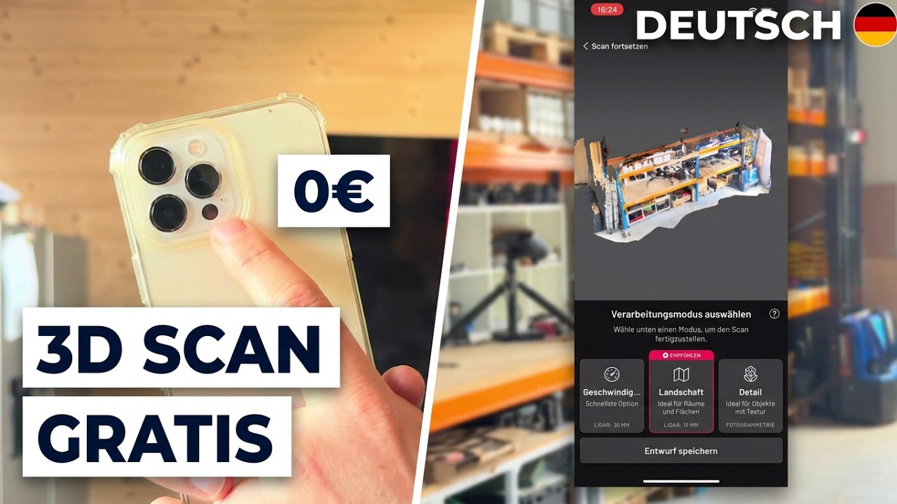 Kostenloses 3D Scannen mit dem iPhone und Scaniverse
