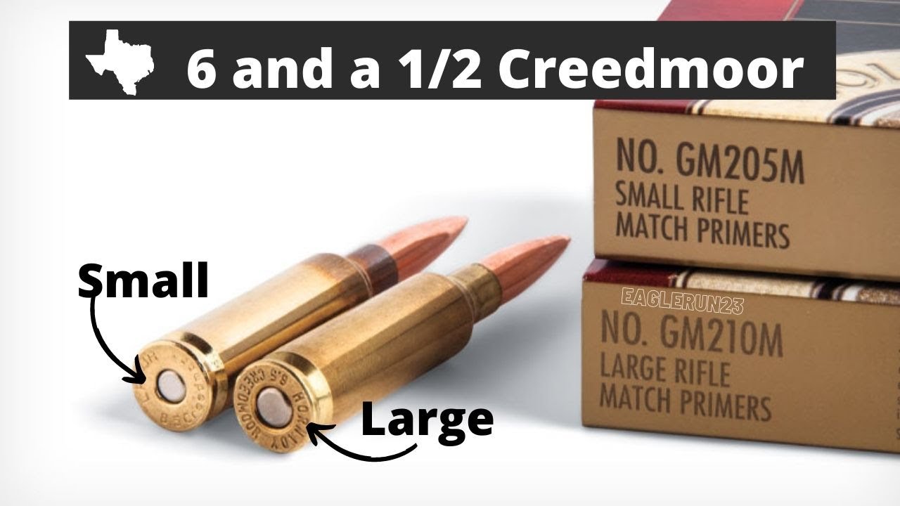 6.5 Капсюли Creedmoor маленькие или большие?