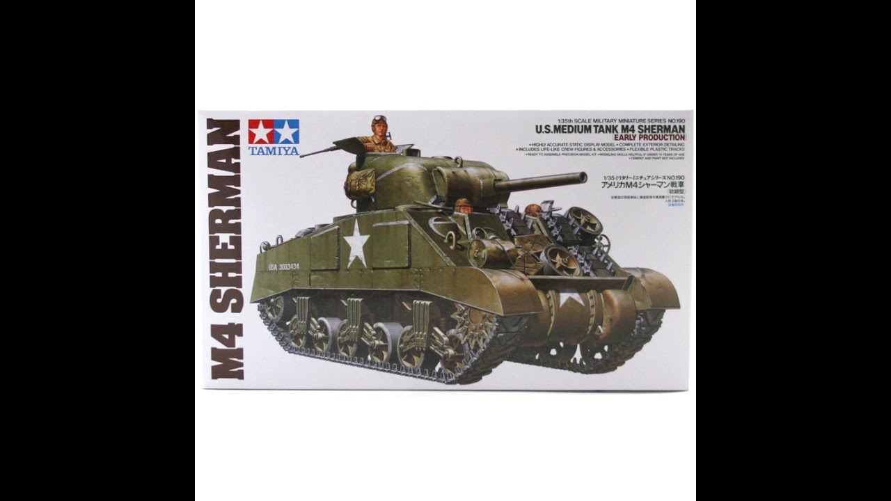 Tamiya M4 Sherman Isolation build