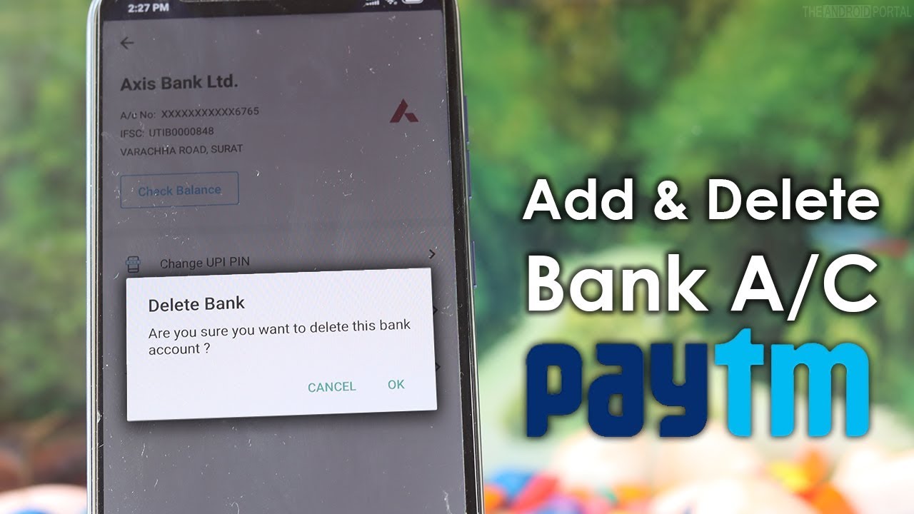 Setup Bank in PayTM for UPI Payment