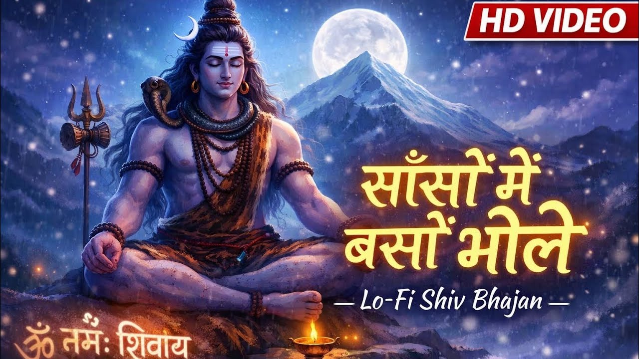 साँसों में बसो भोले 🕉️ | LoFi Shiv Bhajan 2026 | Calm & Peaceful Mahadev Song | ॐ नमः शिवाय