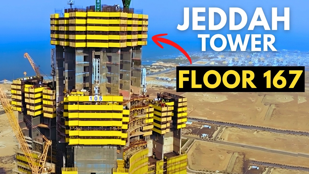 Jeddah Tower 2026: самый опасный этап начинается на 167-м этаже!