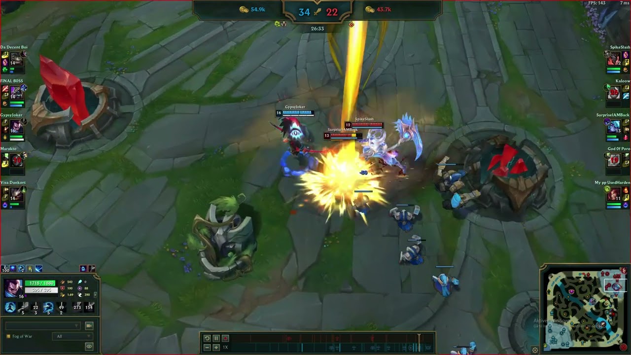 I am Yasuo, yes, I smash keys, yes :D