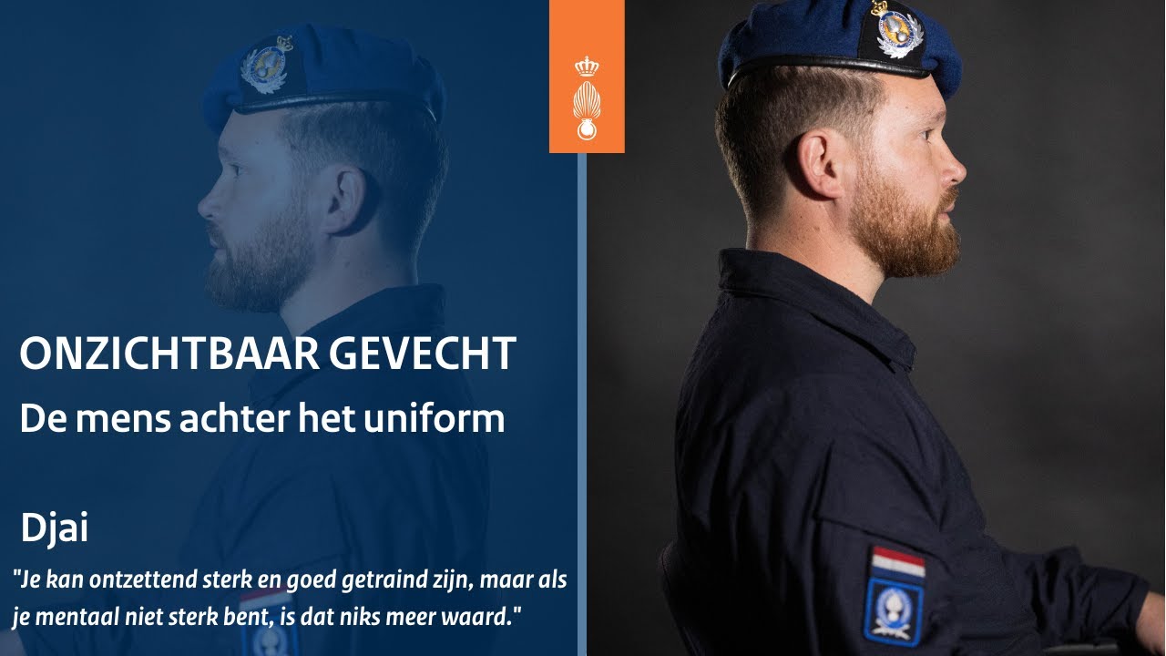 ONZICHTBAAR GEVECHT van DJAI: de mens achter het uniform