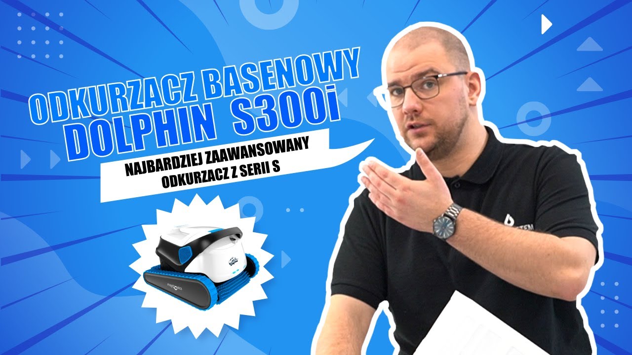 Dolphin S300i - automatyczny odkurzacz do basenu - funkcje i zawartość