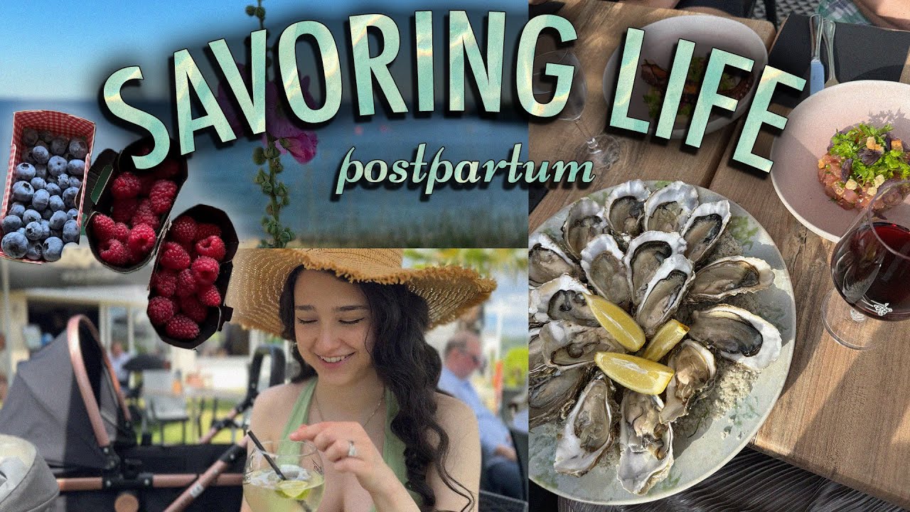 POSTPARTUM GLOW-UP VLOG ☀️🥥 savoring life's joys