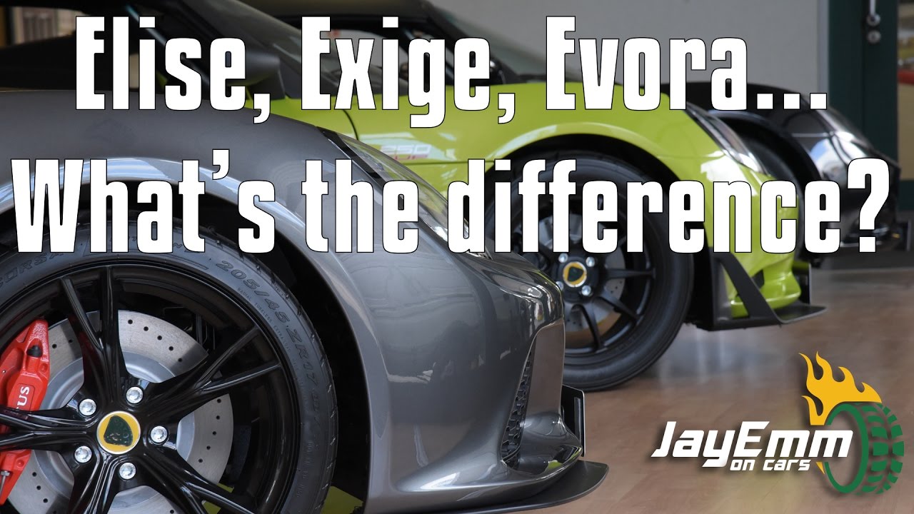 Lotus Elise, Exige and Evora - What's the Difference? Which one is best for you?