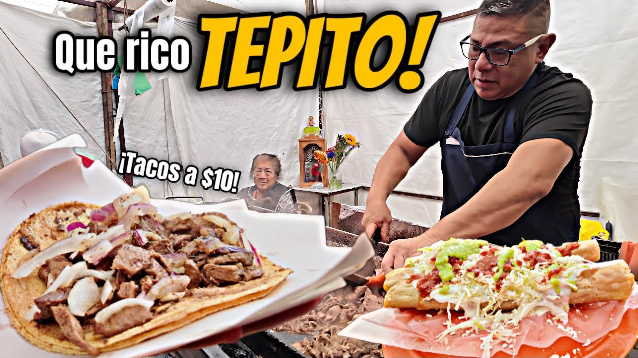 Tepito tiene la comida más SABROSA y BRAVA de CDMX 🇲🇽