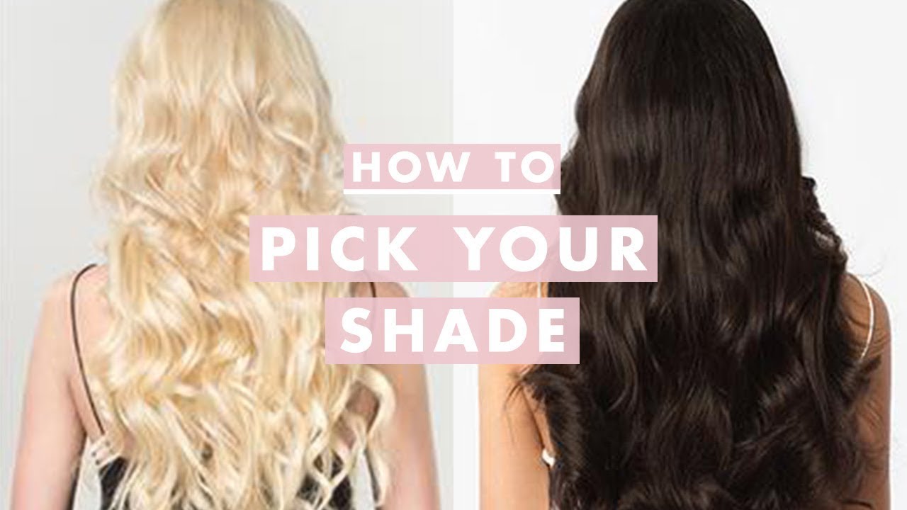 How to Pick Your Perfect Luxy Hair Extensions Shade | Luxy Hair