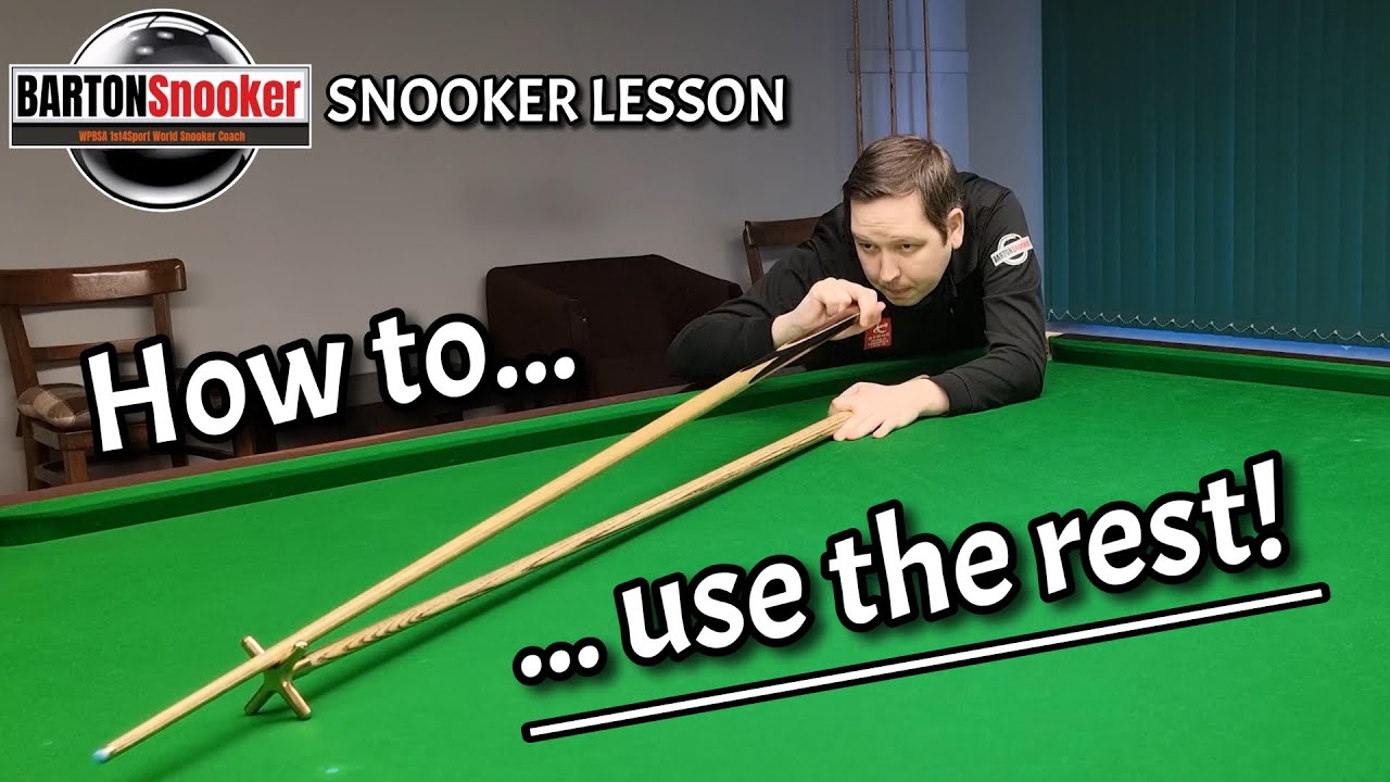 Snooker How To Use The Rest | Coaching Video