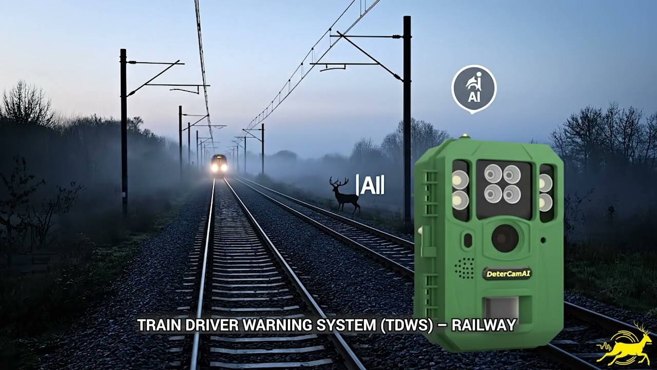 AI Train Driver Warning System | Real-Time Wildlife Alerts for Safer Railways