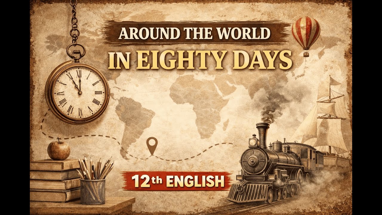 Around The World in Eighty Days | 12 English | Novel | HSC Board | Marathi |  Ganesh Mudegaonkar