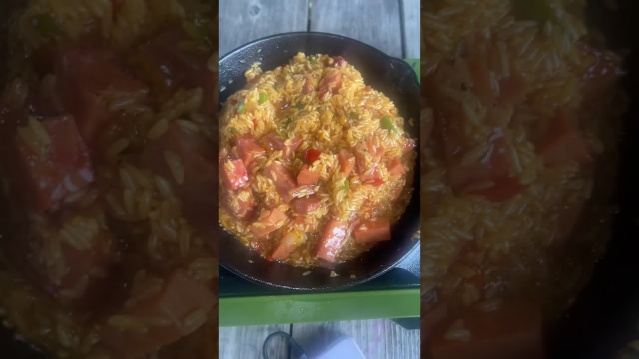 La vida es dura en Estados Unidos cocinando al aire libre 1