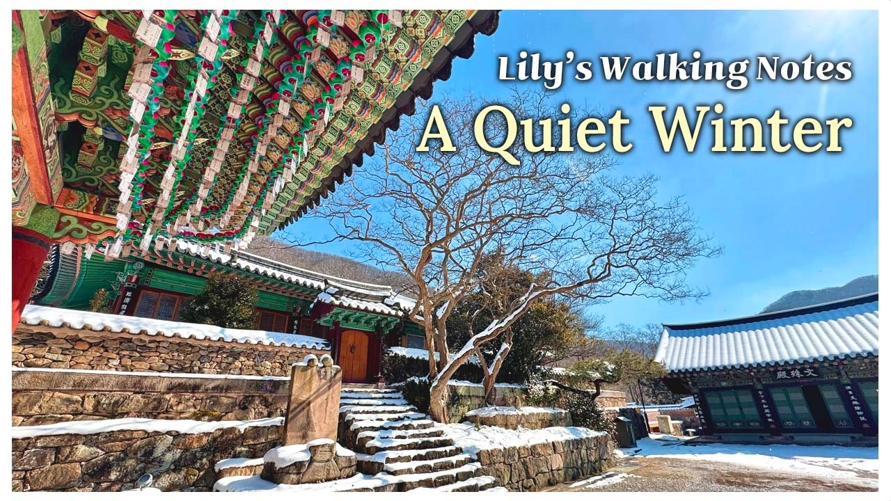 [ENG/KOR SUB] Bulgapsa Temple in Winter | Lily’s Walking Notes