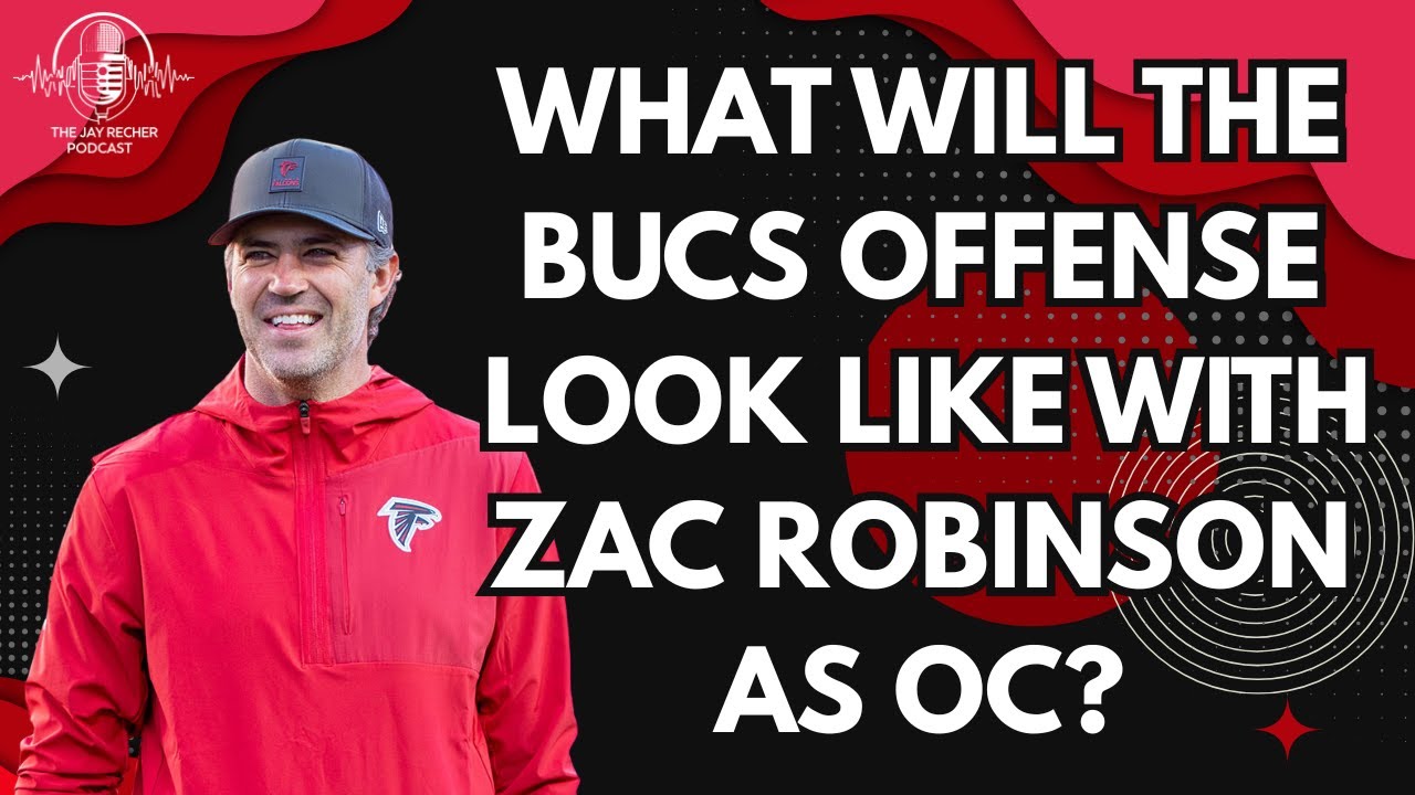What Will The Bucs Offense Look Like With Zac Robinson As OC? - Josh Queipo | The Jay Recher Podcast