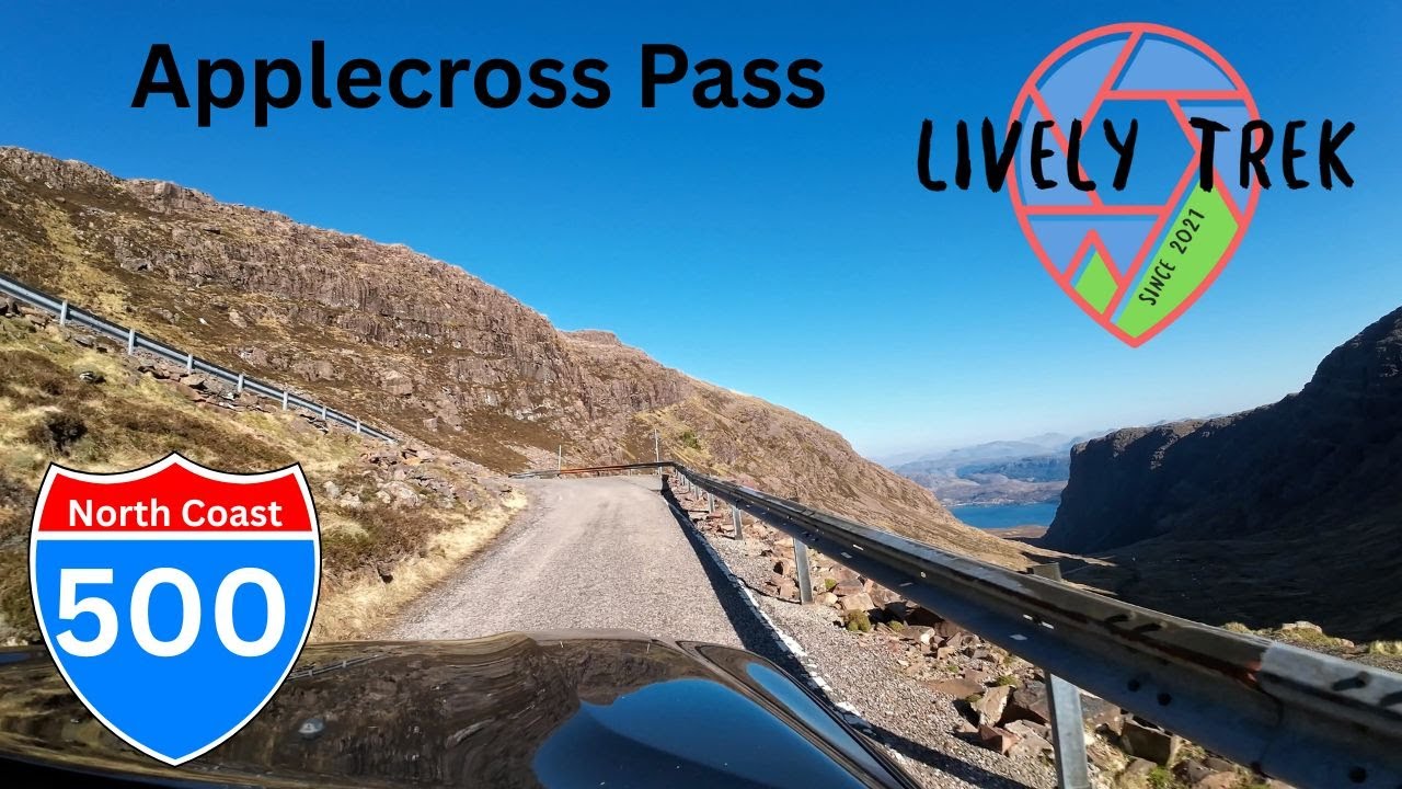 Applecross Pass With Camp Trailer, Last Day of NC 500 | NC 500 Part 7