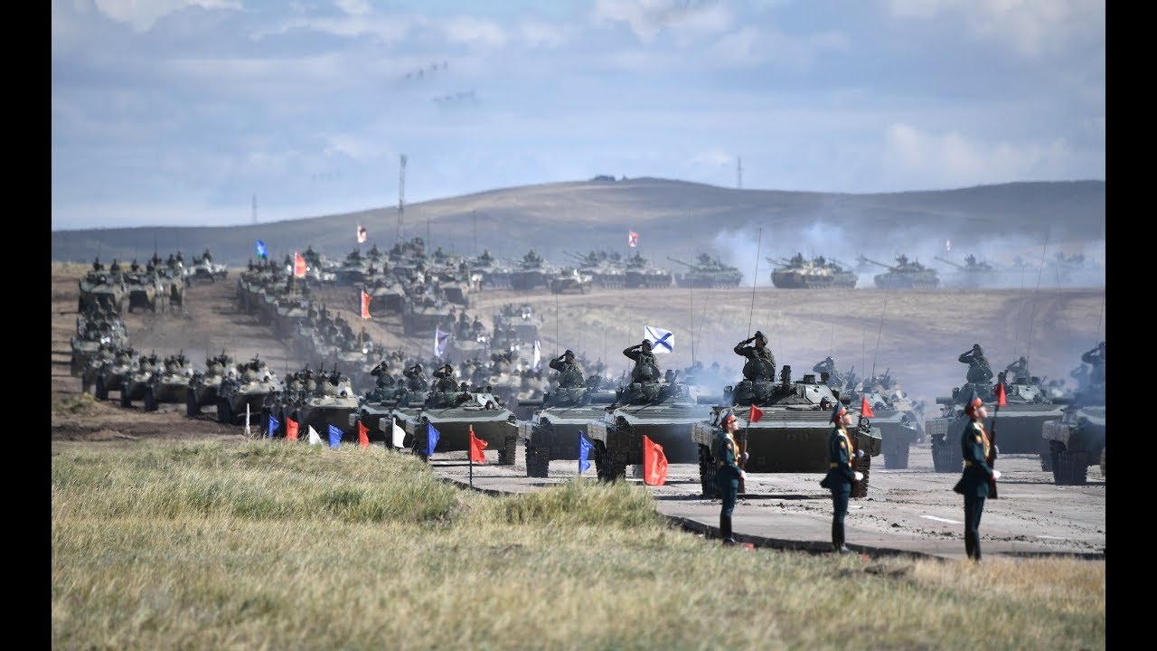 Восток - 2018. Крупнейшие в РФ учения-маневры. East 2018. The largest exercises in Russia-maneuvers.