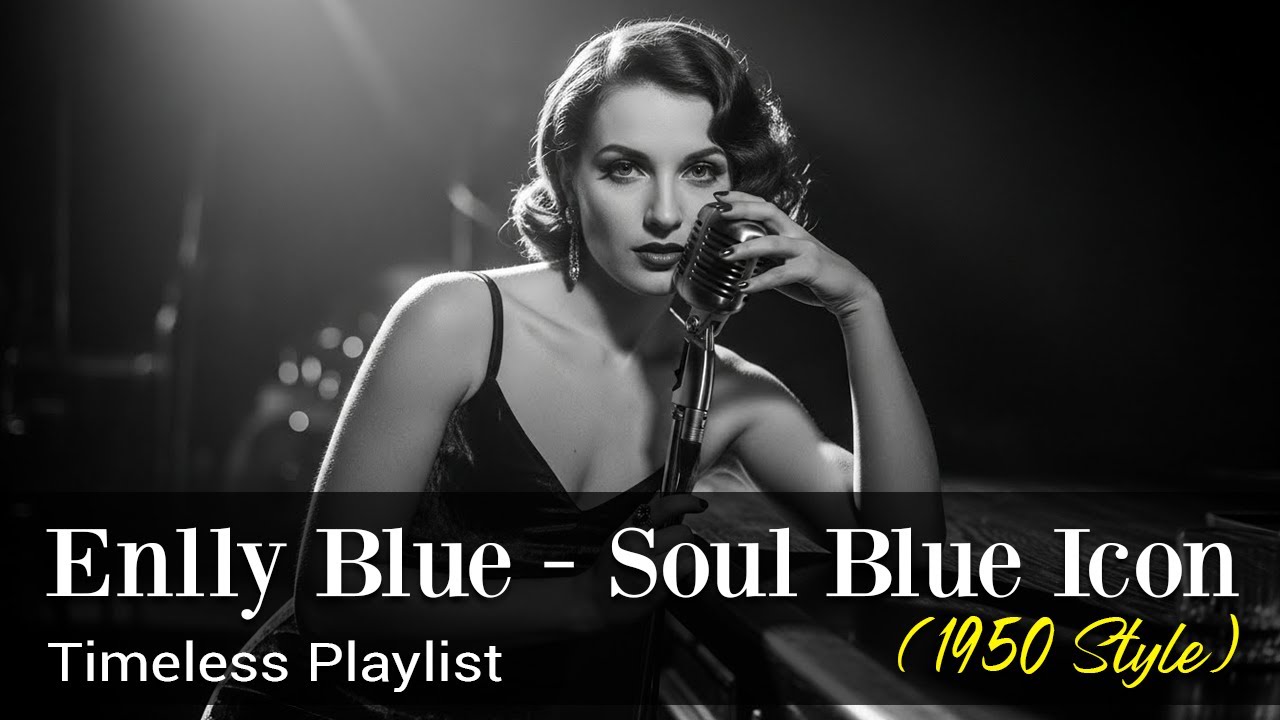 Enlly Blue – Timeless Soul Blues (1950 Style) | Legendary Blues Songs | Smooth Playlist