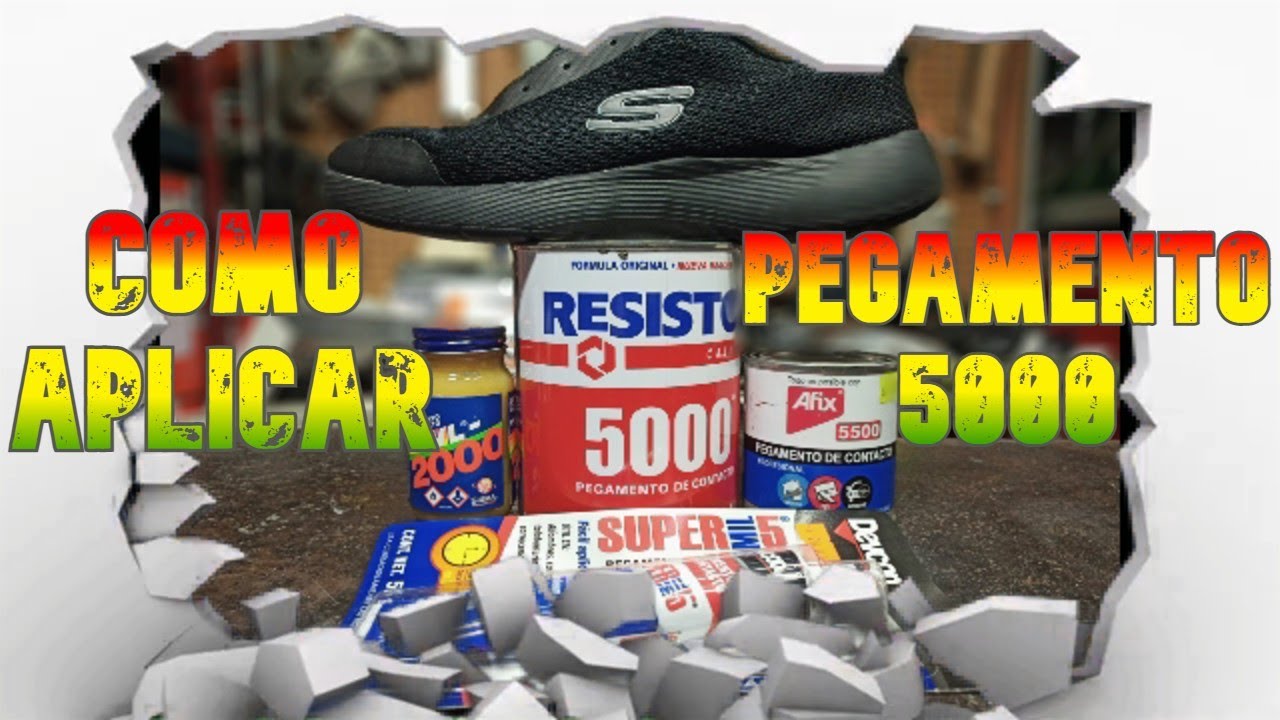 COMO APLICAR el Pegamento 5000 de Contacto AMARILLO, de manera eficiente.